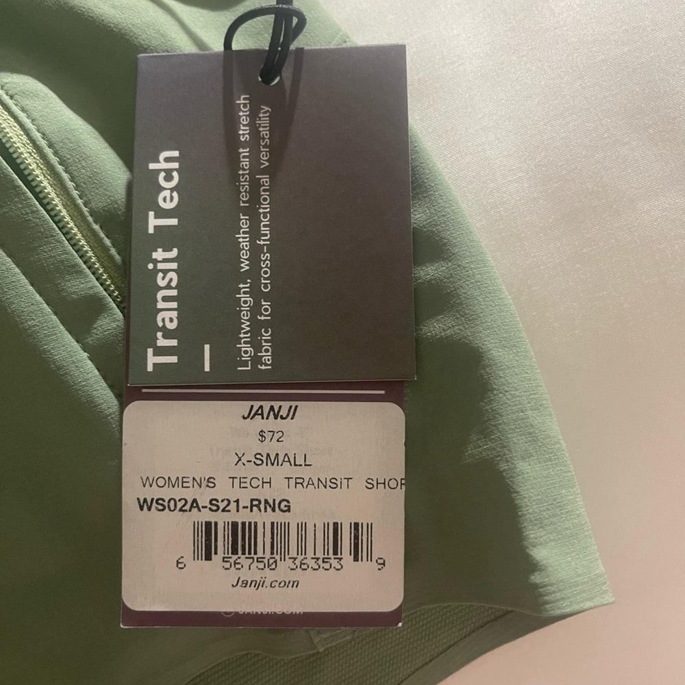 Janji Women's 3 in Transit Tech Short new with tag - Picture 2 of 4